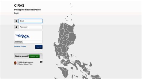 ciras pnp log in